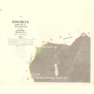 Rostein - m2624-1-002 - Kaiserpflichtexemplar der Landkarten des stabilen Katasters