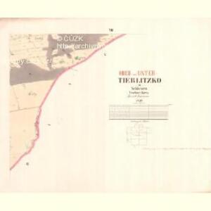 Tierlitzko - m0533-1-008 - Kaiserpflichtexemplar der Landkarten des stabilen Katasters