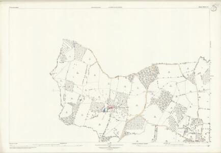 Worcestershire XXXIX.10 (includes: Bosbury; Cradley; Mathon) - 25 Inch Map