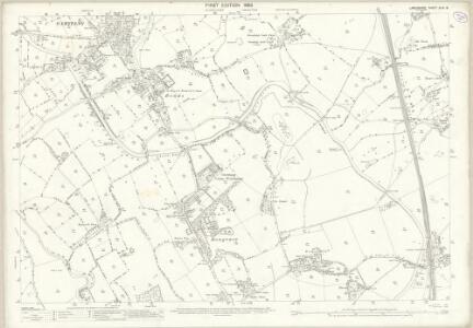 Lancashire XLIV.8 (includes: Barnacre With Bonds; Garstang; Kirkland) - 25 Inch Map