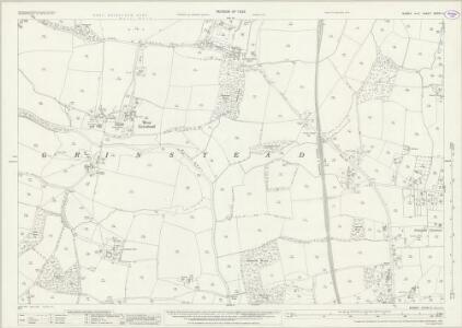 Sussex XXXVII.4 (includes: West Grinstead) - 25 Inch Map