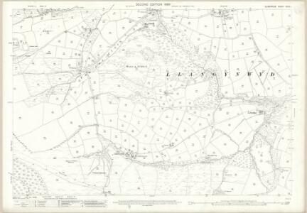 Glamorgan XXXIV.1 (includes: Cwm Du; Llangynwyd Canol; Port Talbot) - 25 Inch Map