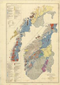 Geologisk kart 51-2: Berggrunnskart over Norge