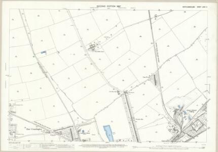 Northumberland (Old Series) LXXXI.5 (includes: Seaton Valley) - 25 Inch Map