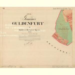 Guldenfurt - m0219-2-008 - Kaiserpflichtexemplar der Landkarten des stabilen Katasters
