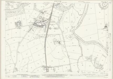 Durham XX.1 (includes: Chester Le Street; Framwellgate Moor; Great Lumley; Plawsworth; Waldridge) - 25 Inch Map