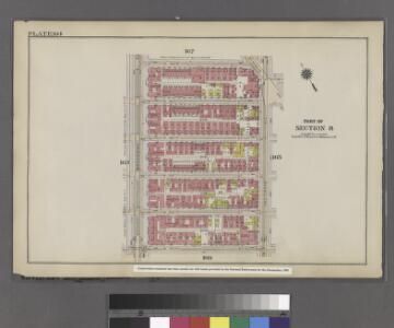 Plate 164: Bounded by W. 162nd Street, Amsterdam Avenue, W. 157th Street and Broadway.