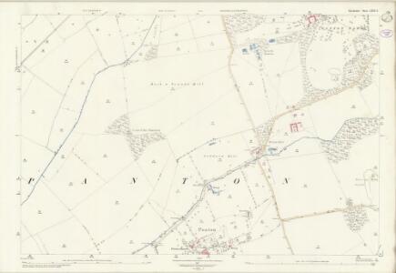 Lincolnshire LXIII.3 (includes: Panton; West Barkwith) - 25 Inch Map