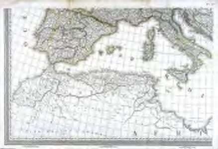 Carte d'Europe ou sont tracées les limites des empires, royaumes, et etats souverains, feuille 5