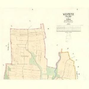 Westetz (Westec) - c8529-1-001 - Kaiserpflichtexemplar der Landkarten des stabilen Katasters