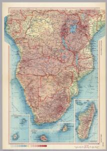 Africa - South.  Pergamon World Atlas.