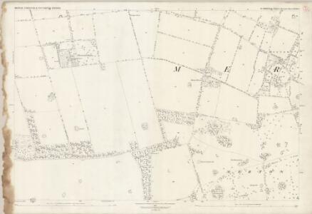 Norfolk LXXXIV.1 (includes: Little Cressingham; Merton; Tottington) - 25 Inch Map