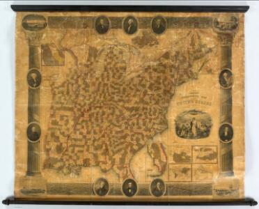 Chapin's Ornamental Map Of The United States.