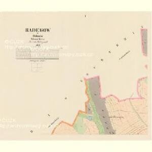 Radegow - c6334-1-001 - Kaiserpflichtexemplar der Landkarten des stabilen Katasters
