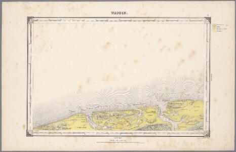 3. Wadden, uit: Geologische kaart van Nederland / door W.C.H. Staring ; bew. aan de Topographische Inrichting