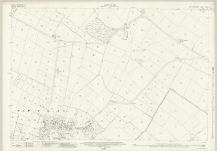 Nottinghamshire XXX.13 (includes: Averham; Staythorpe; Upton) - 25 Inch Map