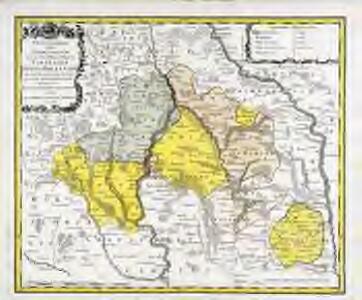Tabula geographica sistens territorivm liberæ sacri romani imperii civitatis Svevo=Hallensis