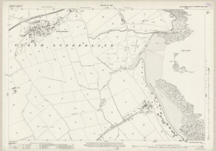 Northumberland (New Series) XVIII.7 (inset XVIII.8) (includes: Beadnell; North Sunderland) - 25 Inch Map
