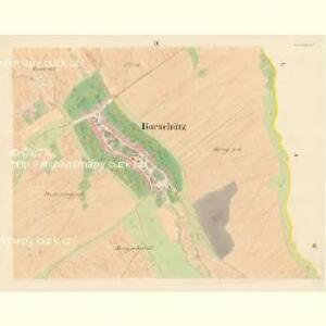 Borschütz - m0176-1-004 - Kaiserpflichtexemplar der Landkarten des stabilen Katasters