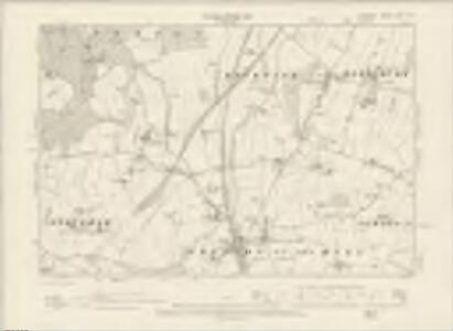 Cheshire XXV.NW - OS Six-Inch Map