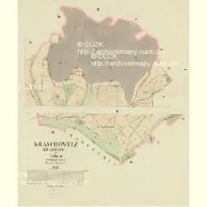 Kraschowitz (Krassowic) - c3537-1-001 - Kaiserpflichtexemplar der Landkarten des stabilen Katasters
