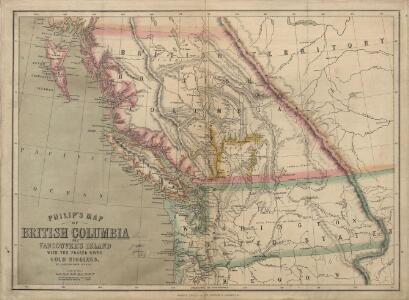 Philip’s Map of British Columbia and Vancouver Island