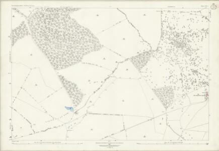 Northamptonshire XII.7 (includes: Apethorpe; Blatherwycke; Bulwick; Southwick) - 25 Inch Map