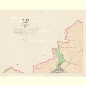 Sluha - c7053-1-002 - Kaiserpflichtexemplar der Landkarten des stabilen Katasters