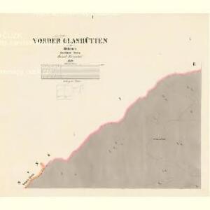 Vorder Glashütten - c2441-2-001 - Kaiserpflichtexemplar der Landkarten des stabilen Katasters