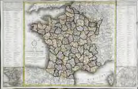 Carte de la république française