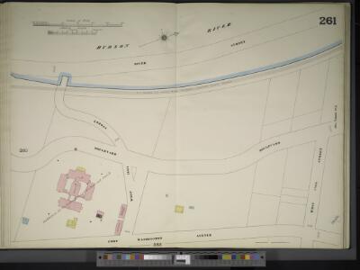 Manhattan, V. 11, Double Page Plate No. 261 [Map bounded by Hudson River, W. 170th St., Fort Washington Ave.]