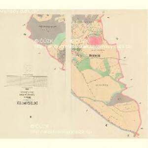 Dubkowitz - c1161-1-002 - Kaiserpflichtexemplar der Landkarten des stabilen Katasters