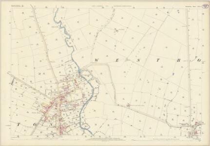 Lincolnshire CIV.5 (includes: Long Bennington; Westborough and Dry Doddington) - 25 Inch Map