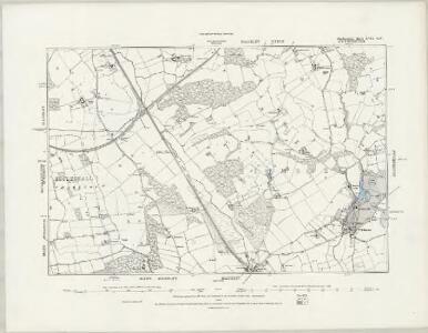 Staffordshire XVI.NE - OS Six-Inch Map