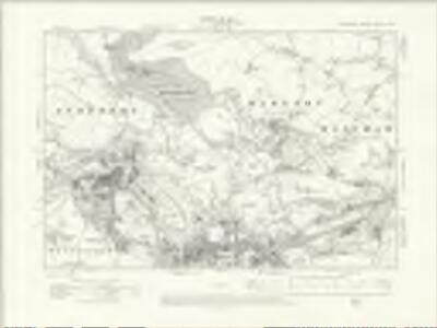 Cheshire XXXIV.NW - OS Six-Inch Map