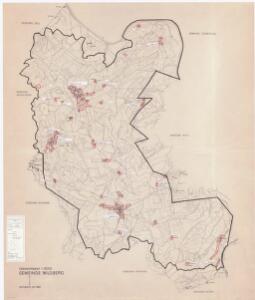 Wildberg: Definition der Siedlungen für die eidgenössische Volkszählung am 01.12.1970; Siedlungskarte