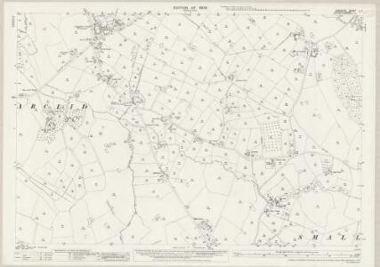Cheshire L.7 (includes: Arclid; Brereton; Sandbach; Smallwood) - 25 Inch Map