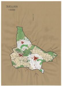 Trüllikon: Definition der Siedlungen für die eidgenössische Volkszählung am 01.12.1950; Siedlungskarte