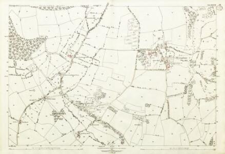 Gloucestershire XLII.10 (includes: Bisley With Lypiatt; Miserden) - 25 Inch Map