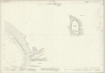 Northumberland (New Series) XLIV.10 (inset XLIV.6) (includes: Amble; Hauxley) - 25 Inch Map
