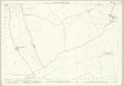 Essex (1st Ed/Rev 1862-96) XIII.7 (includes: Berden; Clavering; Quendon and Rickling) - 25 Inch Map