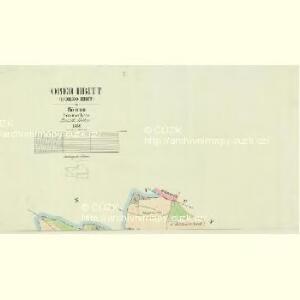 Ober Hbitt (Horno Hbit) - c2044-1-001 - Kaiserpflichtexemplar der Landkarten des stabilen Katasters
