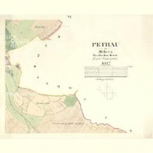 Petrau - m2261-1-006 - Kaiserpflichtexemplar der Landkarten des stabilen Katasters