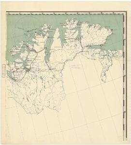 Spesielle kart 93-2: Riks-telegraf og telefonkart over det nordlige Norge 1914