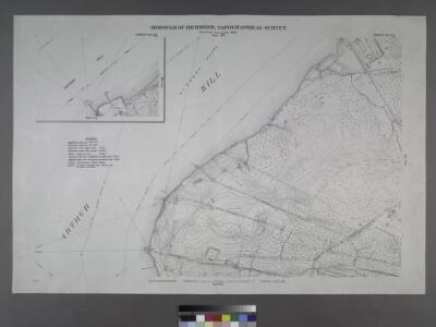 Sheet Nos. 73 & 65. [Sheet No. 65. IncludesFresh Kills Road and (Port Mobil.)- Sheet No. 73. [Includes International Ultra Marine Works.]; Borough of Richmond, Topographical Survey.