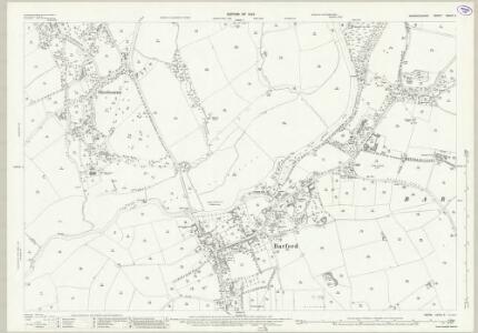 Warwickshire XXXIX.5 (includes: Barford; Fulbrook; Sherbourne; Warwick) - 25 Inch Map