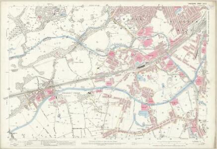 Lancashire LXX.3 (includes: Blackburn; Livesey; Pleasington) - 25 Inch Map
