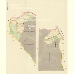 Königreich,Iter Theil (Kralowstwi,I.Djl) - c3499-1-001 - Kaiserpflichtexemplar der Landkarten des stabilen Katasters