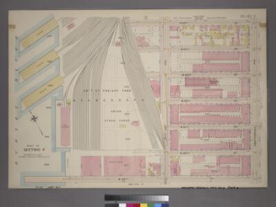 Plate 2, Part of Section 4: [Bounded by W. 65th Street,Amsterdam Avenue, W. 59th Street and (N.Y.C. & H.R.R.C.R. Union Stock Yards) West End Avenue.]