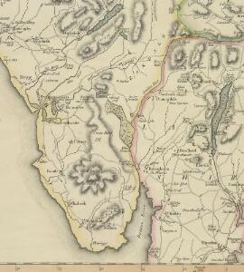Smith's New Accurate Map of the Lakes, 1800